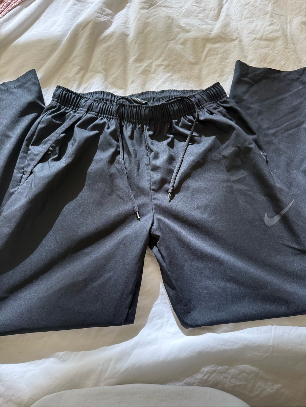 Nike Men's Black Performance Joggers with Swoosh